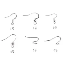 50 pçs aço inoxidável cirúrgico hipoalergênico francês gancho earwires fishhook fecho com primavera ajuste diy brinco jóias componente