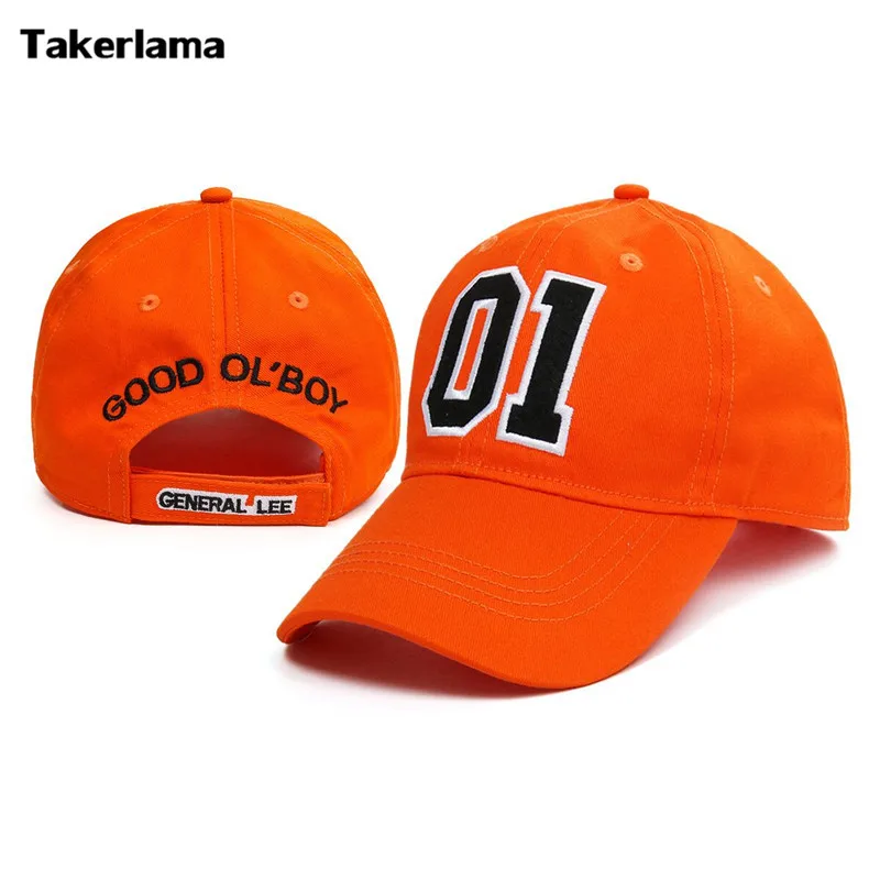 Takerlama, новинка, вышитая хлопковая саржевая Кепка General Lee 01, шапка Dukes of Hazzard Good OL' Boy, унисекс, бейсбольная кепка с аппликацией для взрослых