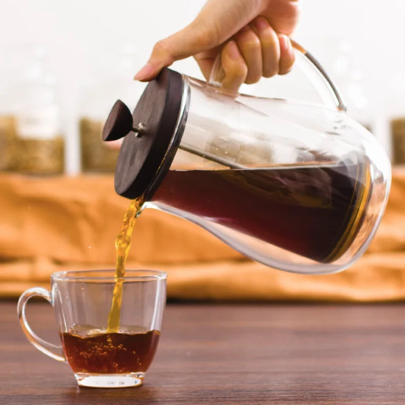 2019 Bodum дизайнерский стеклянный кофейник с двойными стенками фильтр французский
