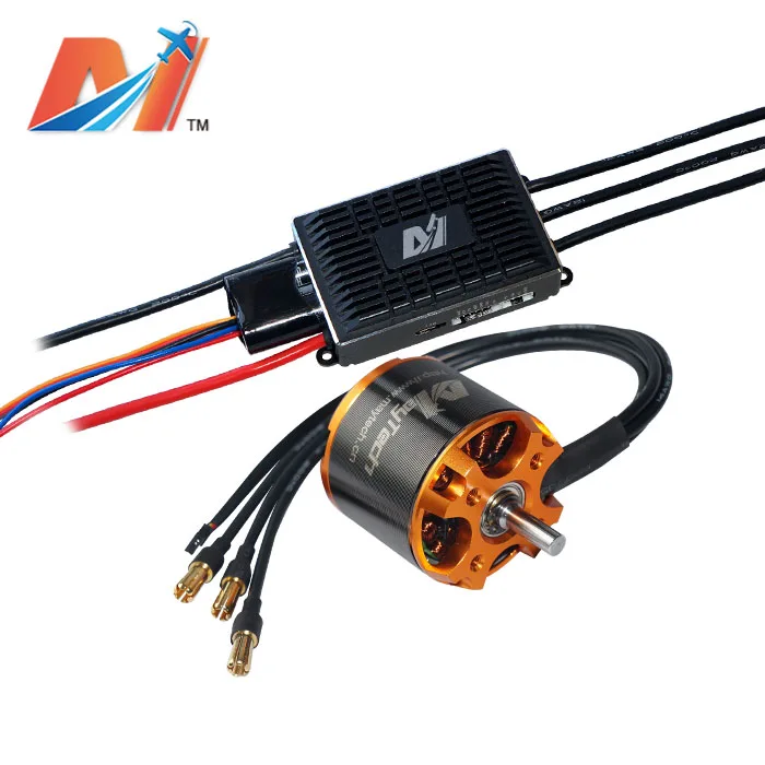 Maytech 50 мм Двигатель 70KV bldc двигатель и 100A VESC на основе контроллера для 15 кг веса
