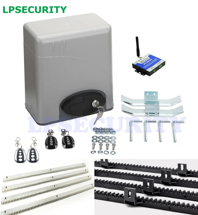 600KGS Sliding Gate Opener Door Operator Kit Automatic Electric MOTOR 1100LBS Gate Opener with Wireless Remotes 600KGS Sliding Gate Opener Door Operator Kit Automatic Electric MOTOR 1100LBS Gate Opener with Wireless Remotes