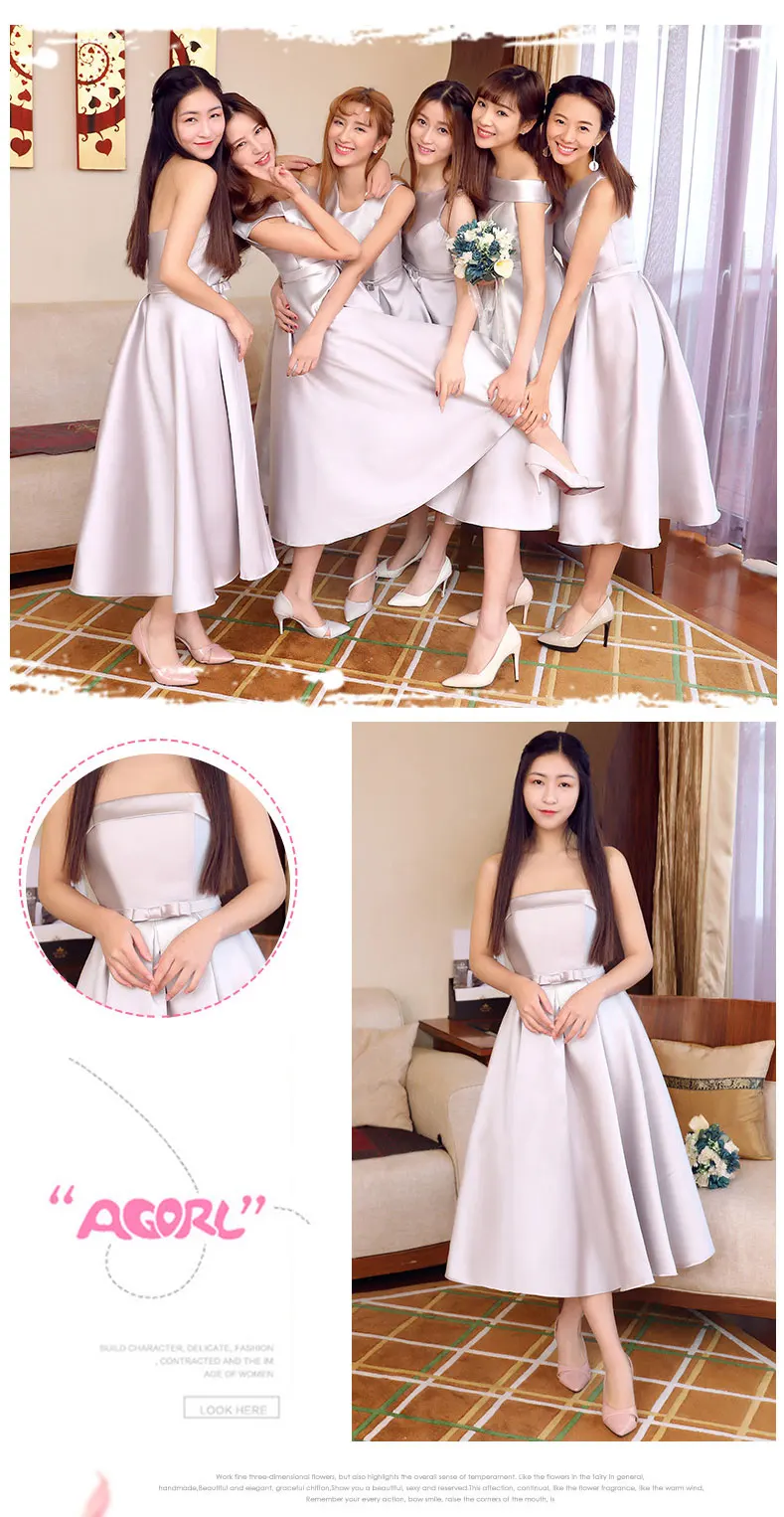 AIJINGYU sexy bridesmaid dress wedding guest formal dresses