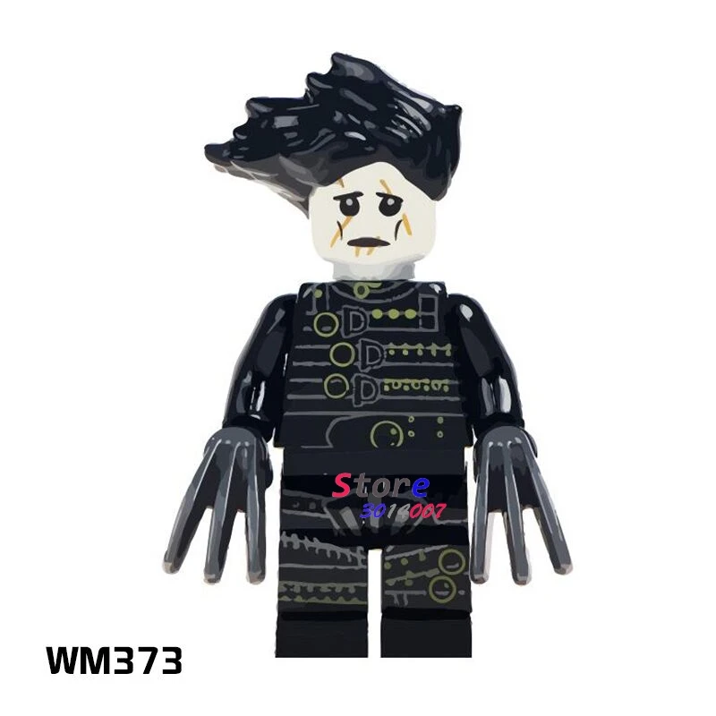 WM373 50 шт. тематика ужасов серия Охотник на кольцо-Черная пятница Джейсон, Фредди Крюгер Майкл Майерс зомби строительный блок детские игрушки - Цвет: WM373