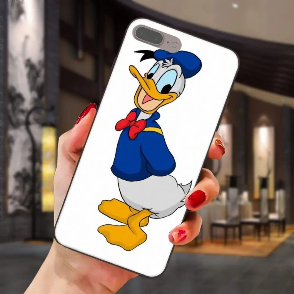 Мягкий крутой лучший для Apple iPhone 4 4S 5 5S SE 6 6S 7 8 Plus X XS Max XR Дональд Дейзи