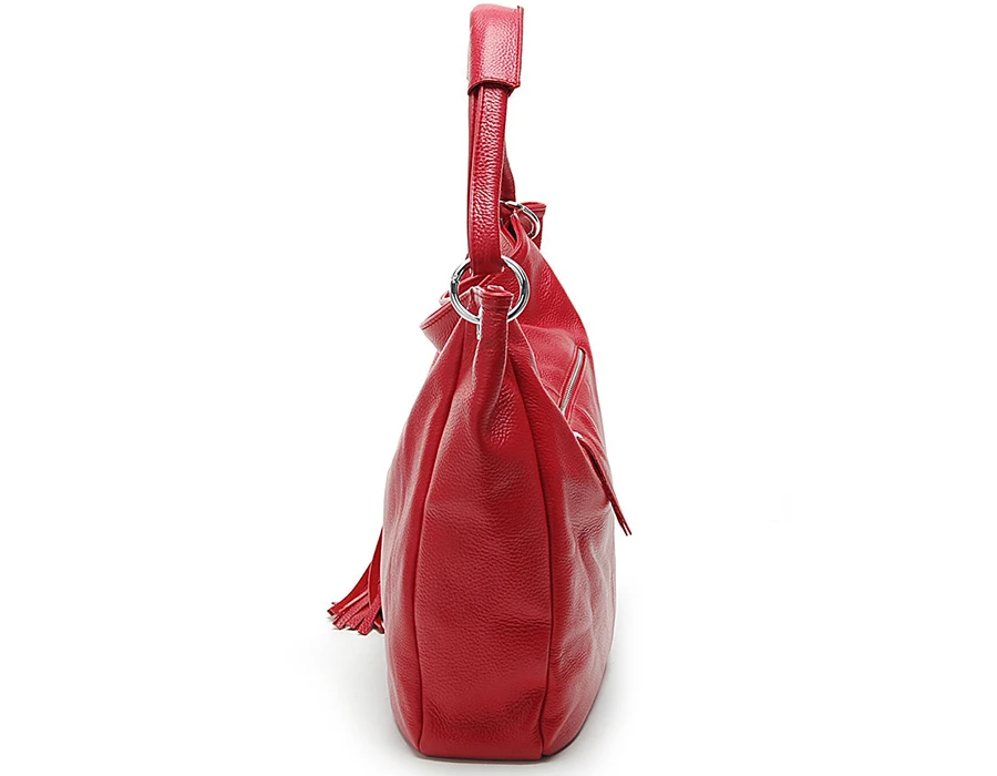 Женские сумки, кожаная сумка через плечо, сумки-мессенджеры через плечо с бахромой, высокое качество, повседневные Большие женские сумки