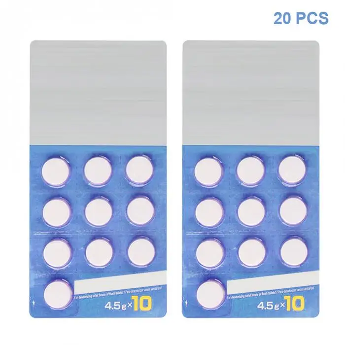 10/20 шт. Туалет хлора Чистящие Таблетки трубы для чистки раковин трубопровода канализационные дезодорант QJS магазин