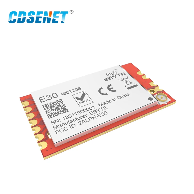 Беспроводной последовательный порт CDSENET E30-490T20S UART дальний радиус действия SI4438 490 МГц 20dBm rf модуль передатчик приемник передача данных Беспроводной последовательный порт CDSENET E30-490T20S UART дальний радиус действия SI4438 490 МГц 20dBm rf модуль передатчик приемник передача данных