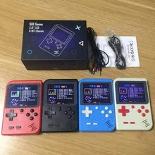 10 шт. портативная мини-игровая консоль в стиле ретро 168, 8 бит, игровая консоль AV out, лучший подарок для детей