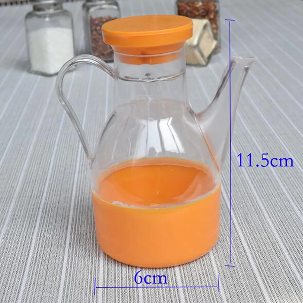 40# Hot Selling 1pc Kitchen Cooking Supplies Leak-proof Oil Vinegar Sauce Bottle Storage Dispenser Oil Bottles Kitchen Gadget