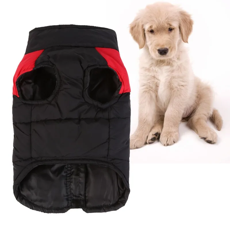 للكلاب الشتاء الدافئ التزلج القطن تنفس مريح S-4XL 4 ألوان الكلب الملابس الكلب سترة الأزياء للماء