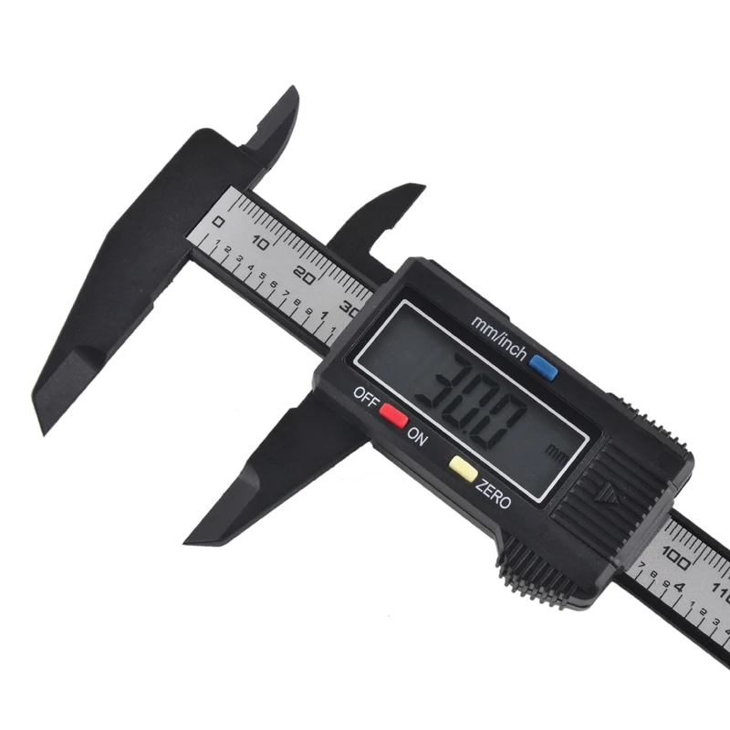 

150mm Stainless Steel Electronic Digital LCD Caliper Vernier Caliper Micrometer 6 Inch LCD Measuring Caliper Ruler Tool