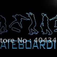 LB709-скейтборд обучение NR пивной бар светодиодный неоновый свет знак
