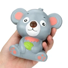 12 см милый крем коала Ароматизированная мягкая игрушка медленно поднимающаяся сжимающая ремень детская игрушка подарок сжимающая игрушка 2018MAR30