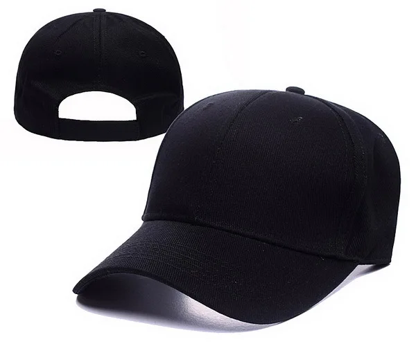 Baru 2016 Hitam Kosong Topi Bisbol Disesuaikan Snapback baru 2016 hitam kosong topi bisbol disesuaikan snapback