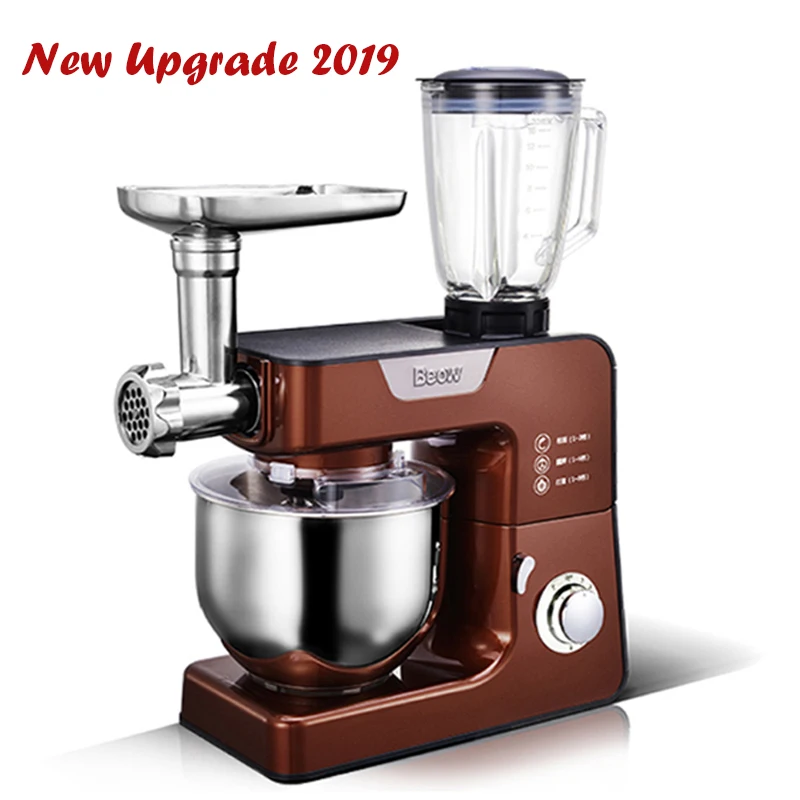 

Household Multi-function Electric Food Dough Mixer Food Cook Machine Meat Grinder Noodle Machine High Speed Kitchen Blender