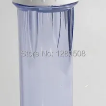 Новое поступление прозрачный двусторонний-кольцо 10 дюймов фильтр высокого давления Водяной фильтр бутылки Корпус 1/2 дюйма Интерфейс