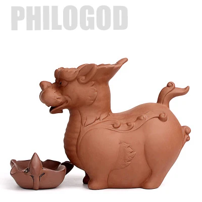 

Incense burner The mythical xiu appearance purple sand craft backflow r creative family decoration 30%off by PHILOGOD