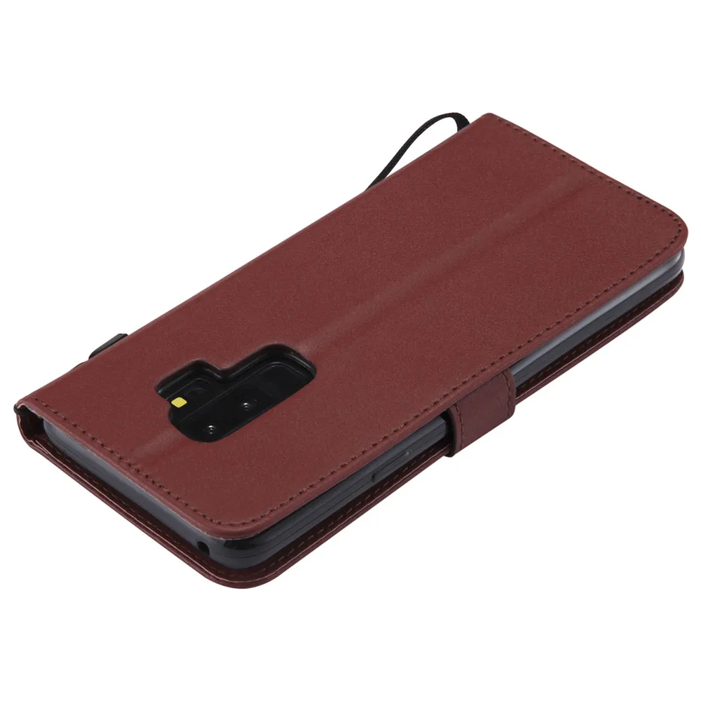For Samsung Galaxy S9 Plus S5 Mini S6 S7 Edge S8 Plus Case cover Luxury Leather Flip wallet Case For Samsung S5 S6 S7 S8 S9 case5