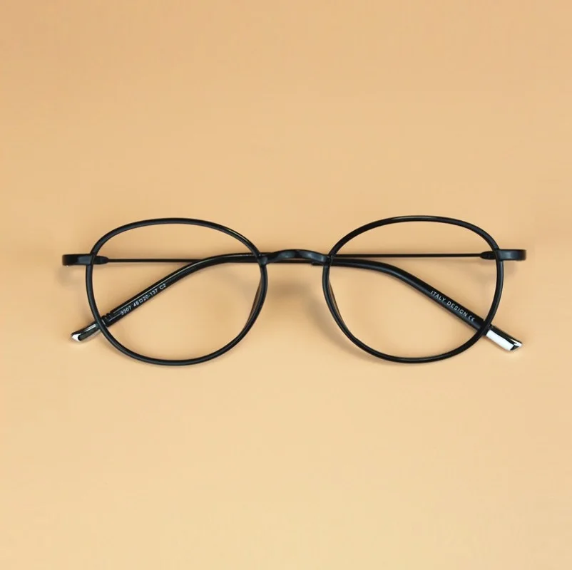 Ширина-135, ультра-светильник, маленькая оправа для женщин, очки с эффектом памяти, углеродистая Вольфрамовая сталь, тонкие дужки, близорукость, оптические женские очки