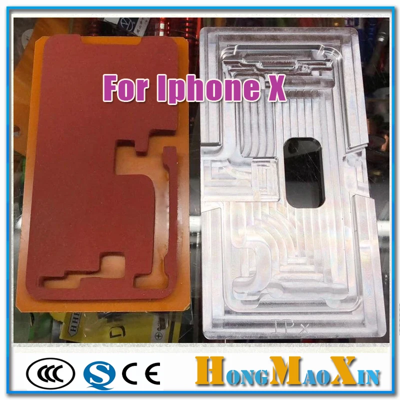 

One Set Mold For iphone X Vacuum Metal Mold Mould LCD Screen Lens Positioning Alignment and Laminating mat