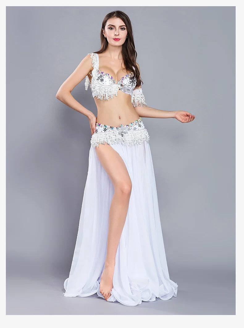 Dancer's Vitality Belly Dance Costumes 4-piece Suit - Sexy