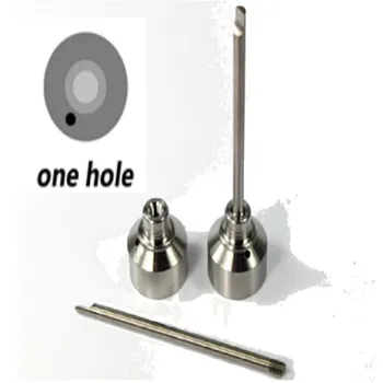 

1 hole dual titanium carb cap with flat tip dabber wholesale price