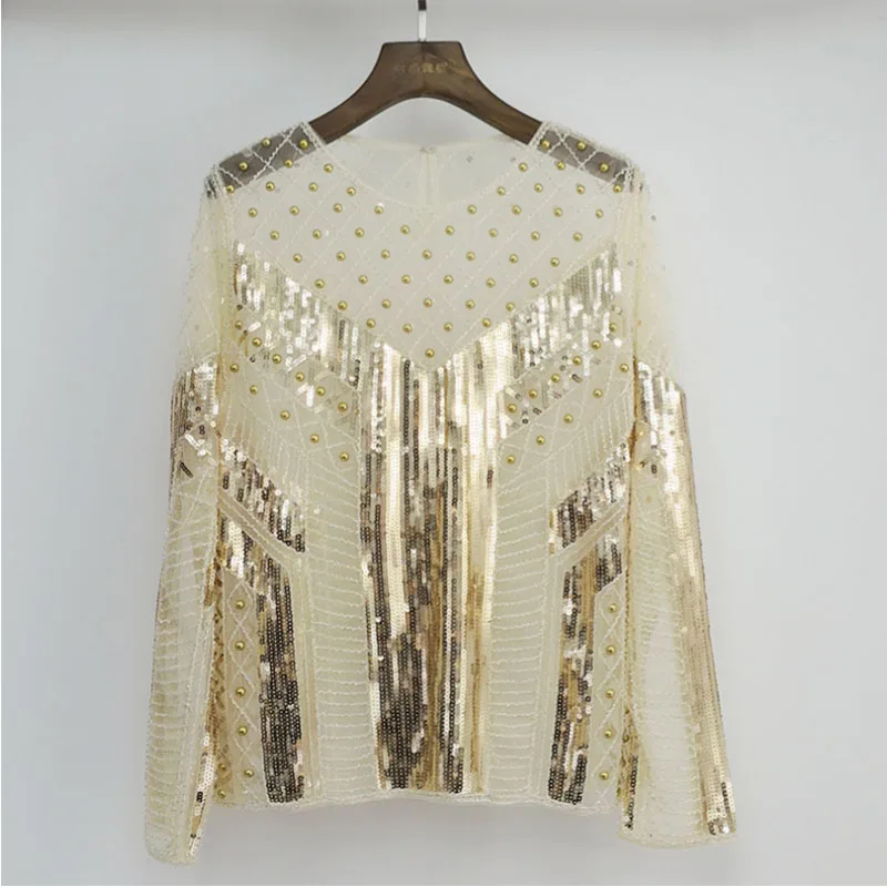 beading lace top 9