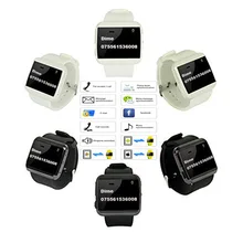 U-Uhr 2 S Smartwatch 1,2 “Touchscreen Bluetooth 3,0 Schrittzähler PSG Sitzende anti-verlorene Sync RC Kamera BT Mp3-player Smart Uhr