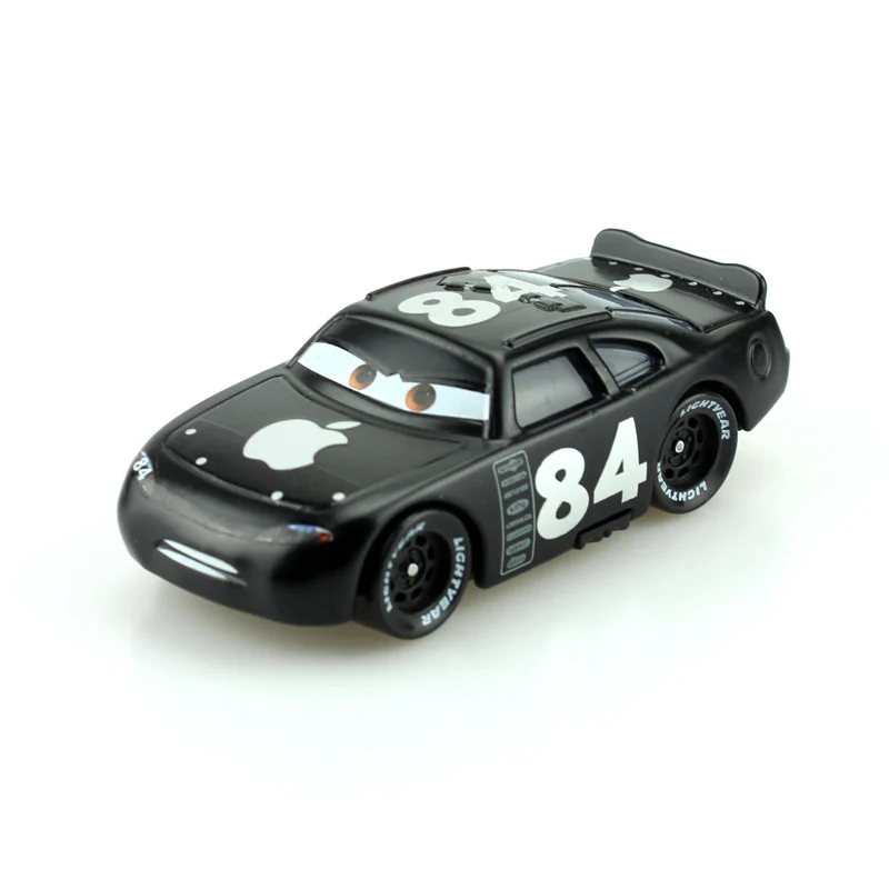 100% оригинальные модели автомобилей Disney Pixar No.84 Apple Racing масштаб 1:55 литой