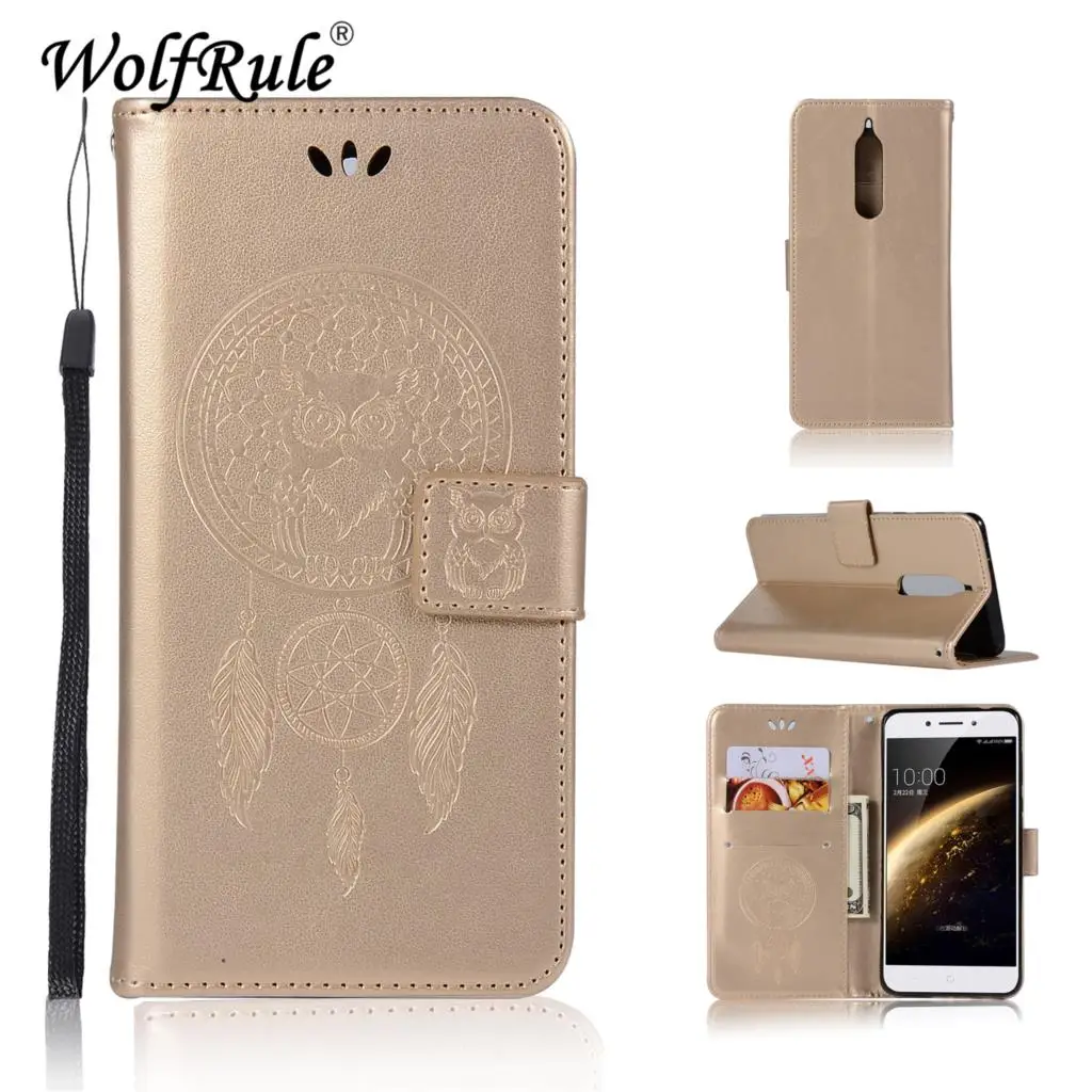 

WolfRule For Cover Nokia 5 Case Flip Leather Case for Nokia 5 Stylish Phone Bag Wallet Case For Nokia 5 TA-1024 1027 1044 1053