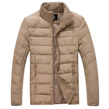 Мужские зимние мягкие парки мужская одежда толстые пальто и куртки Прямая поставка большой размеры белый хаки M-6XL slim fit повседн