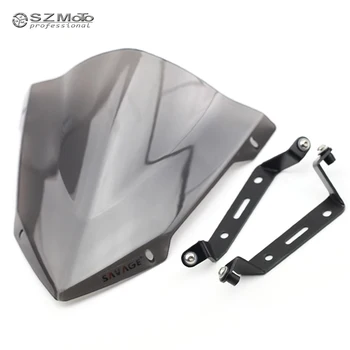 

For YAMAHA MT-07 MT07 MT 07 FZ-07 FZ07 FZ 07 2018 2019 Windshield Windscreen Motorcycle Accessories Pare-brise Wind Deflectors