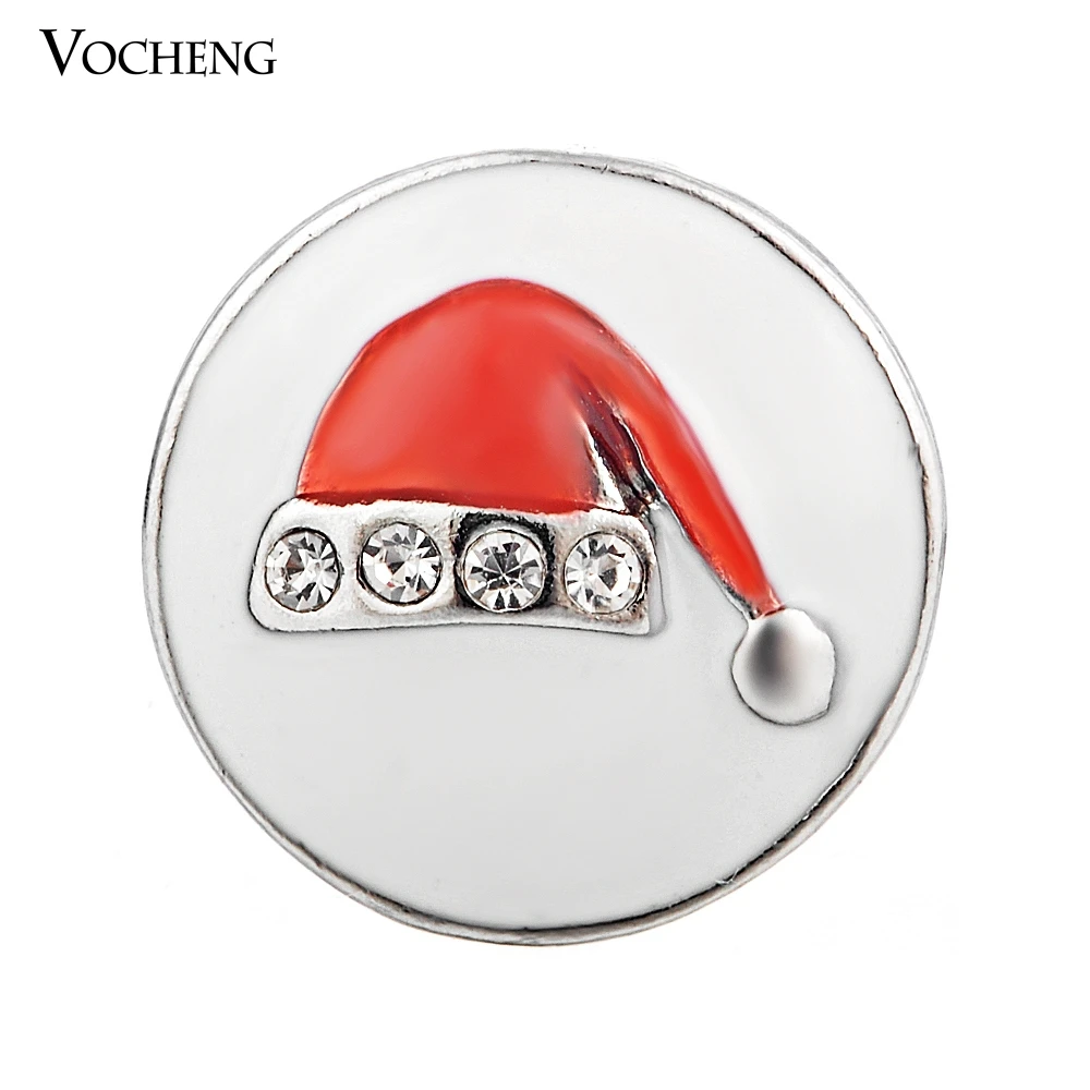 

Vocheng Ginger Snap Button 18mm Christmas Hat Metal Vn-872