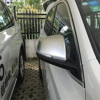 

WELKINRY car auto cover For BMW X1 2016 2017 2018 2019 2020 ABS chrome side wing fender rearview door mirror cap trim