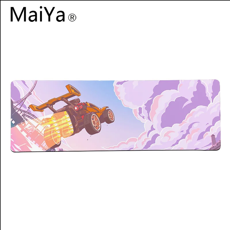 Maiya высокое качество Rocket League DIY дизайн узор игры резиновый коврик для компьютерной мыши PC компьютерных игр коврик для мыши - Цвет: Lock Edge 30x80cm