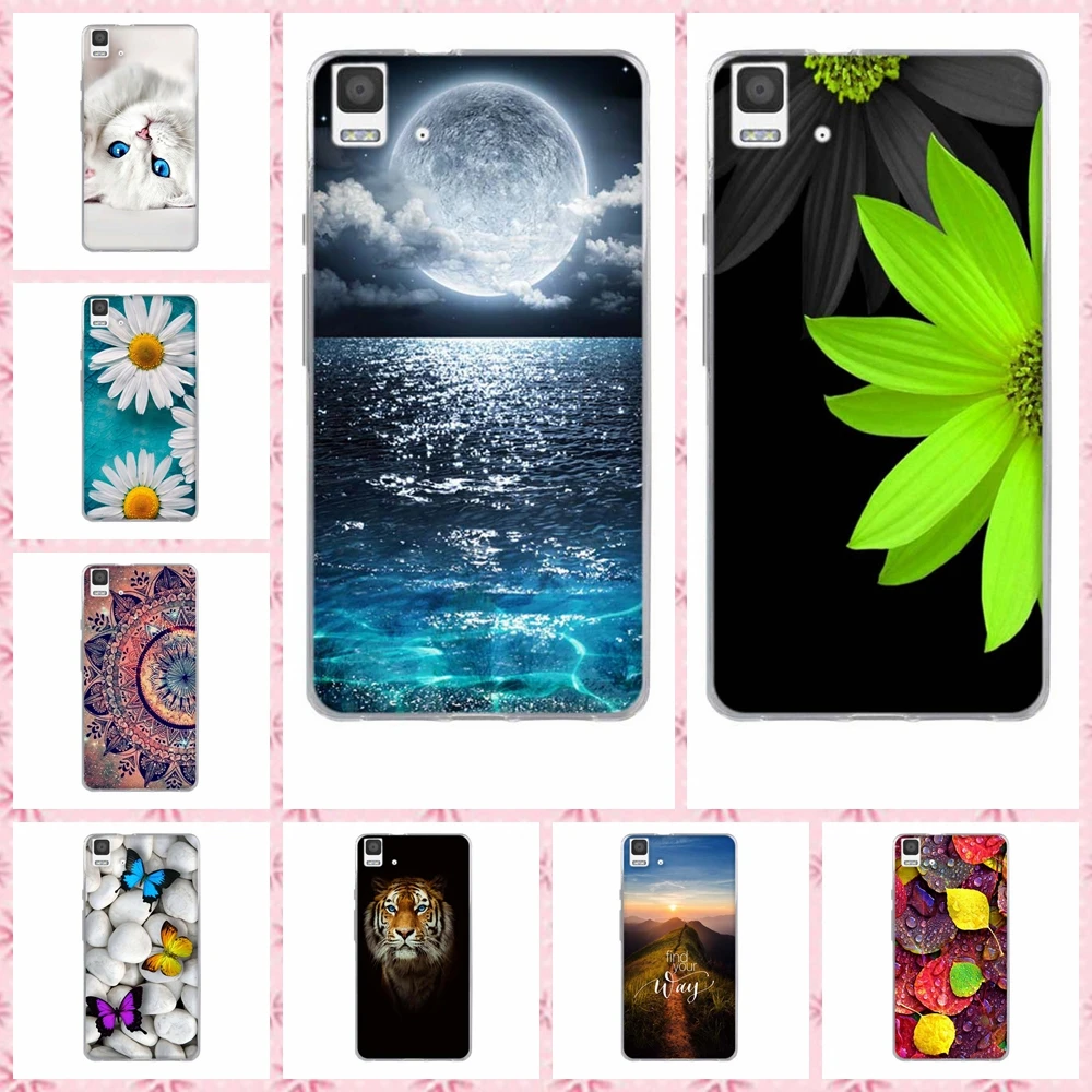 

Fashion Painted Phone Cases for coque BQ Aquaris E5 4G BQ E5 Cover Case Funda BQ E5 Cover Silicon Back Soft TPU Shell