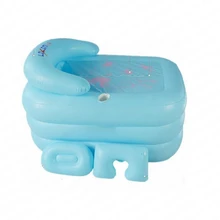 Розовая Толстая надувная ванна для взрослых, складная медицинская бочка для ванной, пластиковая Ванна, бочка для ванной, домашний спа