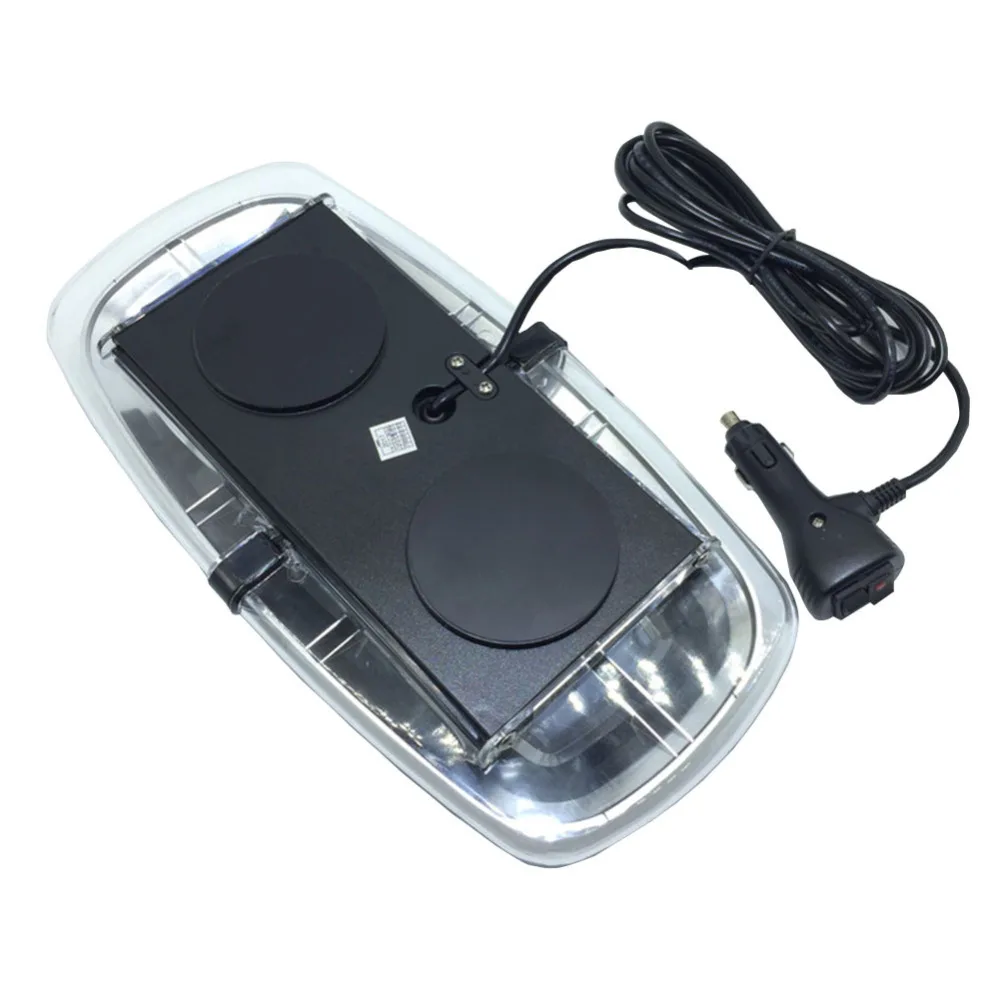  DC12V 24V 72 LED Amber Car Roof Strobe light Emergency Beacon Flashing warning Lamp lighting Magnet - 32791184035
