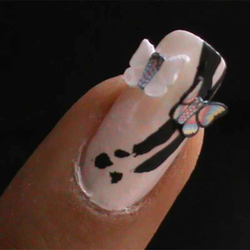 3g Профессиональные Стразы для ногтей с плоским дном, акриловый клей для французского искусства, накладные кончики, жидкий клей для маникюра, инструмент для дизайна ногтей