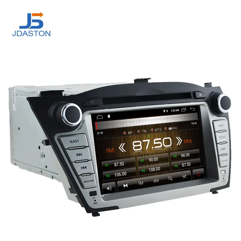  JDASTON Android 10 Car DVD Player For Hyundai IX35 TUCSON 2009-2013 Multimedia GPS Navigation 2 Din