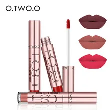 

O.TWO.O naked Matte Liquid Lipstick Hot Sexy Colors Lip Paint Matte Lipstick Waterproof Long Lasting Lip Gloss sexy cosmetic