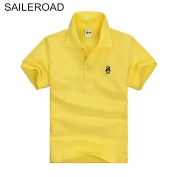 

SAILEROAD 3-15Year Solid Colors Boys Girls Polo Shirts Summer Teenager Children Kids Tops Tees Blouse Turn-down Collar Clothes