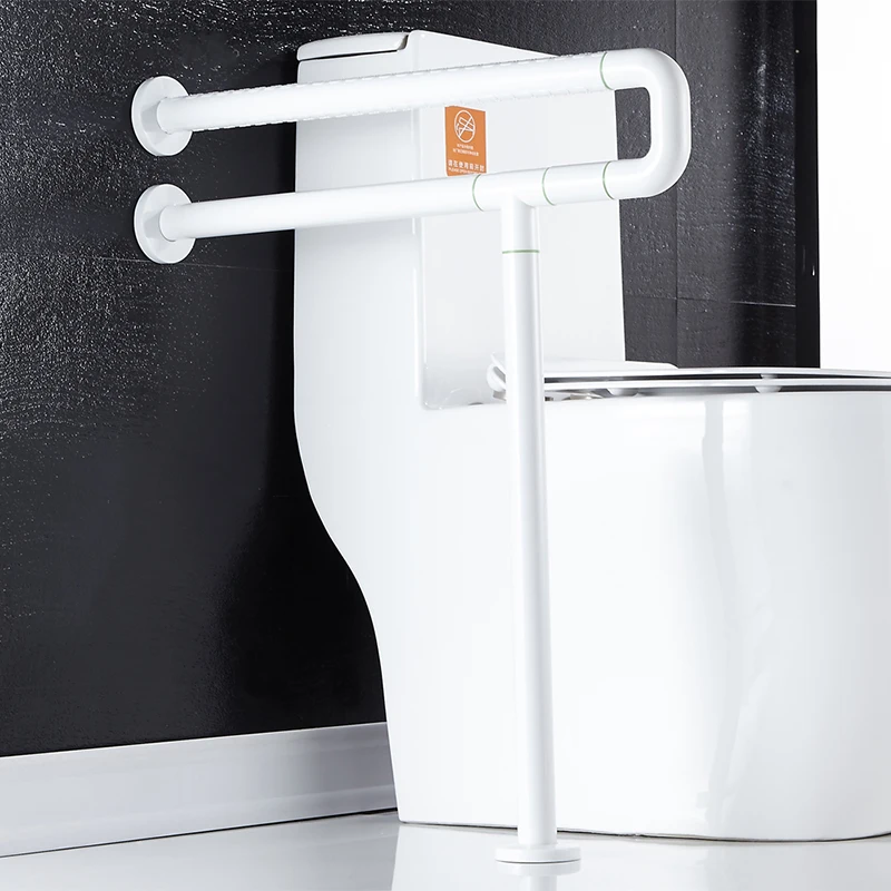 Bathroom Handrail Stainless Steel Toilet Handrails Disabled Wall Mount Grab Rail Bathtub Shower Safety Bar Anti Slip Handle