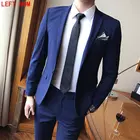 Mens Wedding Suits Tuxedo Set Slim Fit Man Suits Brand Blazer Masculino Dress Suit For Men ukraine Groom wedding dress