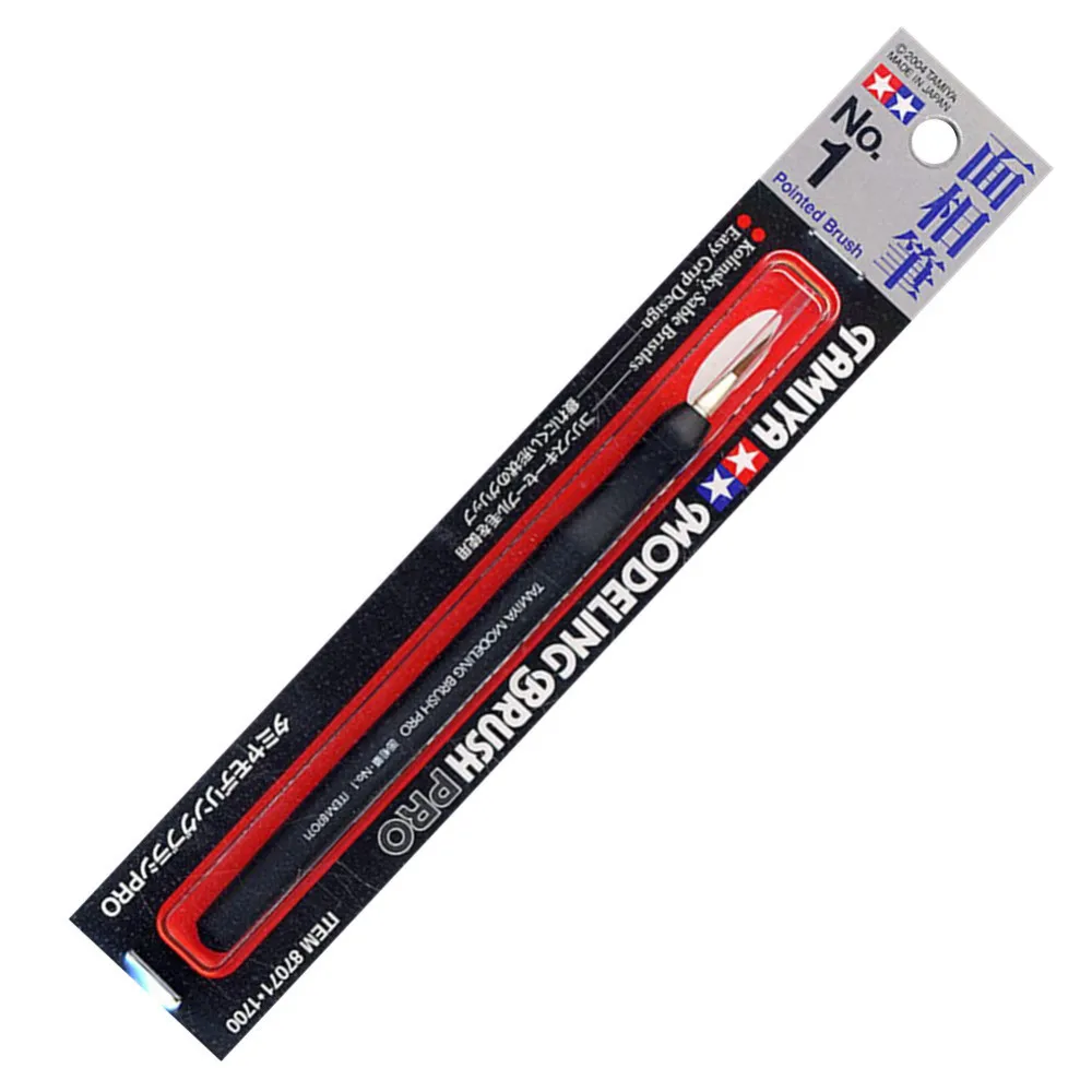 

OHS Tamiya 87071 Modeling Brush Pro Pointed No1 Model Hobby Painting Tools Accessory
