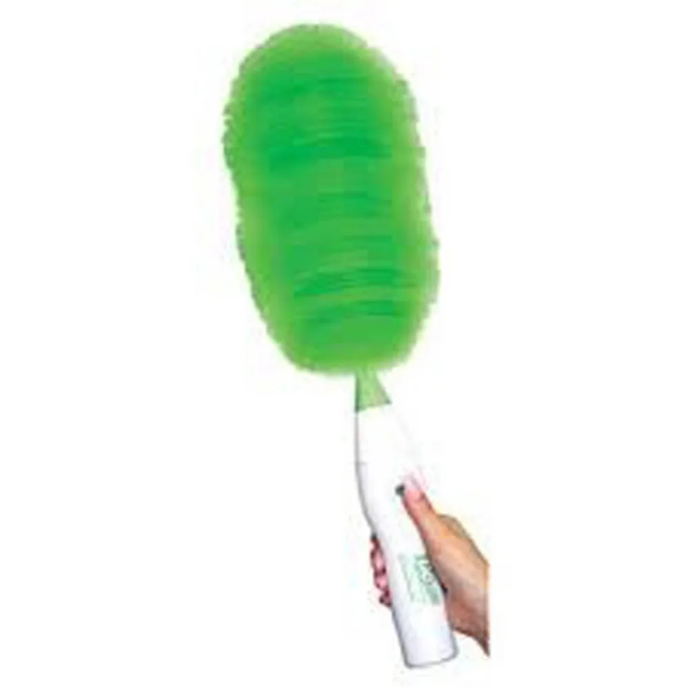 1 Pc Dust Cleaning Brush For Blinds Furniture Electronics Multifunctional Electric Green Feather