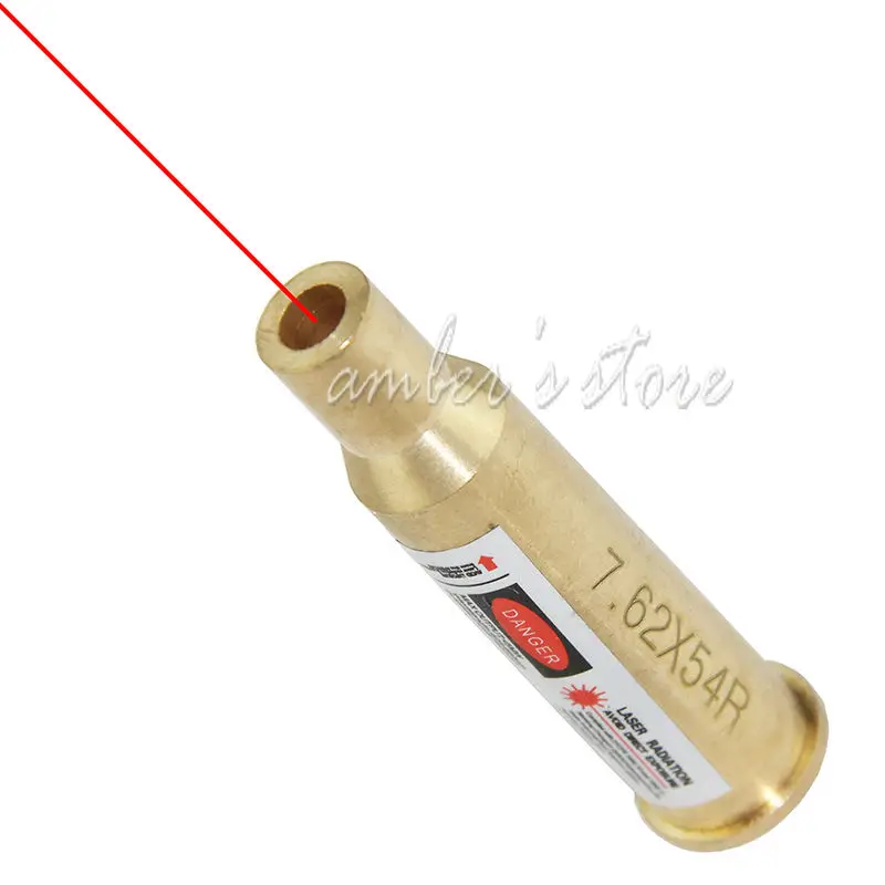 

Tactical Hunting CAL: 7.62x54R Copper Cartridge Laser Bore Sighter High Quality Boresighter