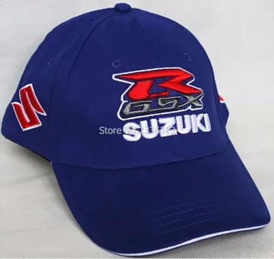 Черный классический стиль embroideried S R для SUZUKI Бейсболка Шляпа Мото Гонки на мотоциклах кепки фанатов кепки