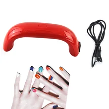 9 Вт мини USB СВЕТОДИОДНЫЙ УФ-лампа для Сушилка для ногтей для отверждения Светодиодный УФ-лампа для ногтей сушилка для гель-лака инструменты для маникюра лампа для ногтей