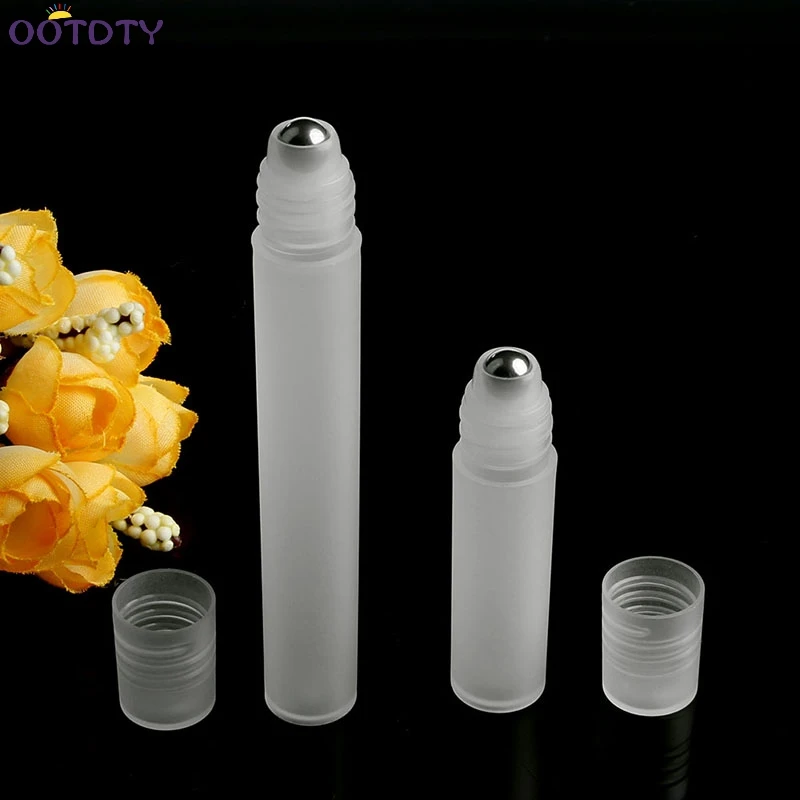 

5ml/10ml Empty Roll On Stainles Steel Roller Ball Liquids Oil Perfume Bottle